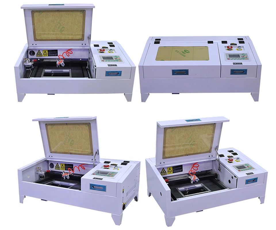 K3020B 40W เดสก์ท็อป Co2 เครื่องแกะสลักเลเซอร์โรงงานราคา MDF อะคริลิคไม้หนังผ้า Co2 เลเซอร์แกะสลักเครื่อง