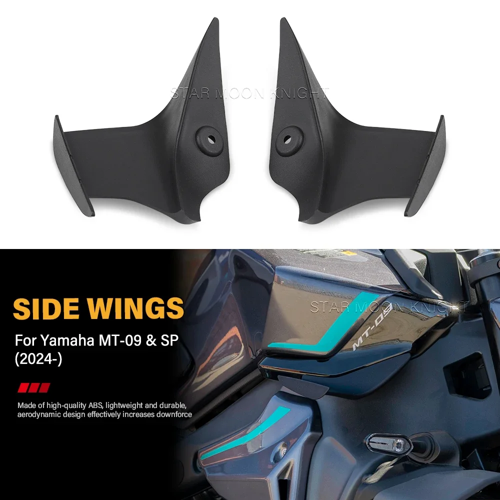 

Motorcycle Accessories MT-09 Gen 4 Side Spoiler Winglet Fairing For YAMAHA MT 09 MT09 SP 2024 2025 Fuel Tank Side Wings