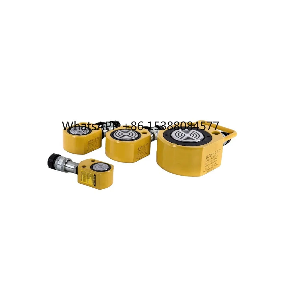 

Heavy Hydraulic Cylinder for Construction Machinery RSM-1500 Capacity 150T Stroke 16mm Load & Corrosion-Resistant Steel