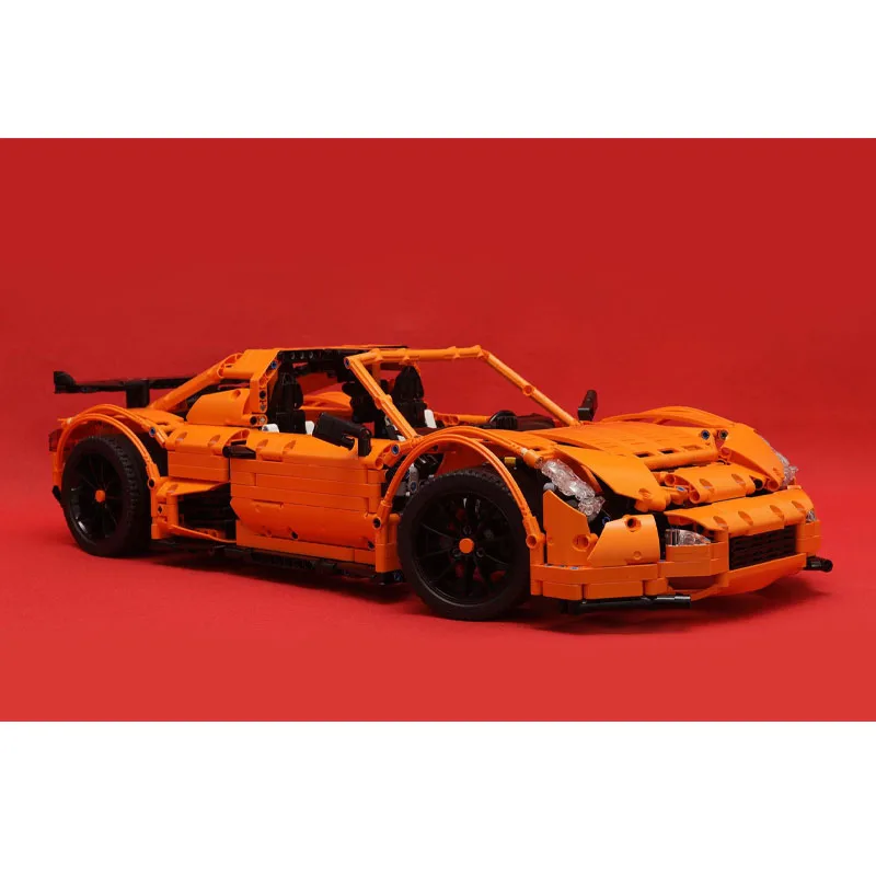 MOC-6214 Nieuwe CK-R Supercar Statische Editie Gesplitste Bouwsteen Model Cool Roadster 2486 Onderdelen Volwassen Kinderen Verjaardag Speelgoed Cadeau