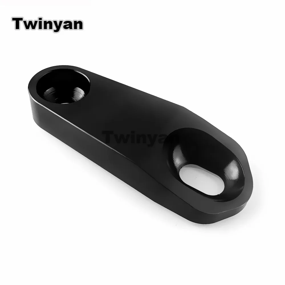 Headlight Extension Block Relocation Bracket Motorcycle Headlight Extension for Harley 93-05 Dyna FXD FXDI FXDL FXDLI FXDX FXDXI