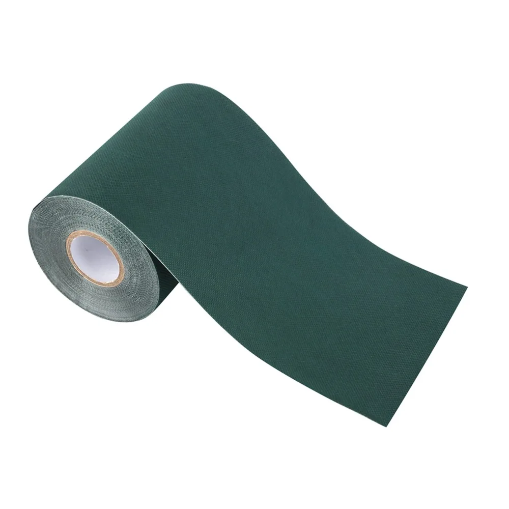 Waterproof Grass Tape Self Adhesive Non-woven Fabrics Artificial Lawn Tape Easy to Apply and Use Green Synthetic Turf Tape