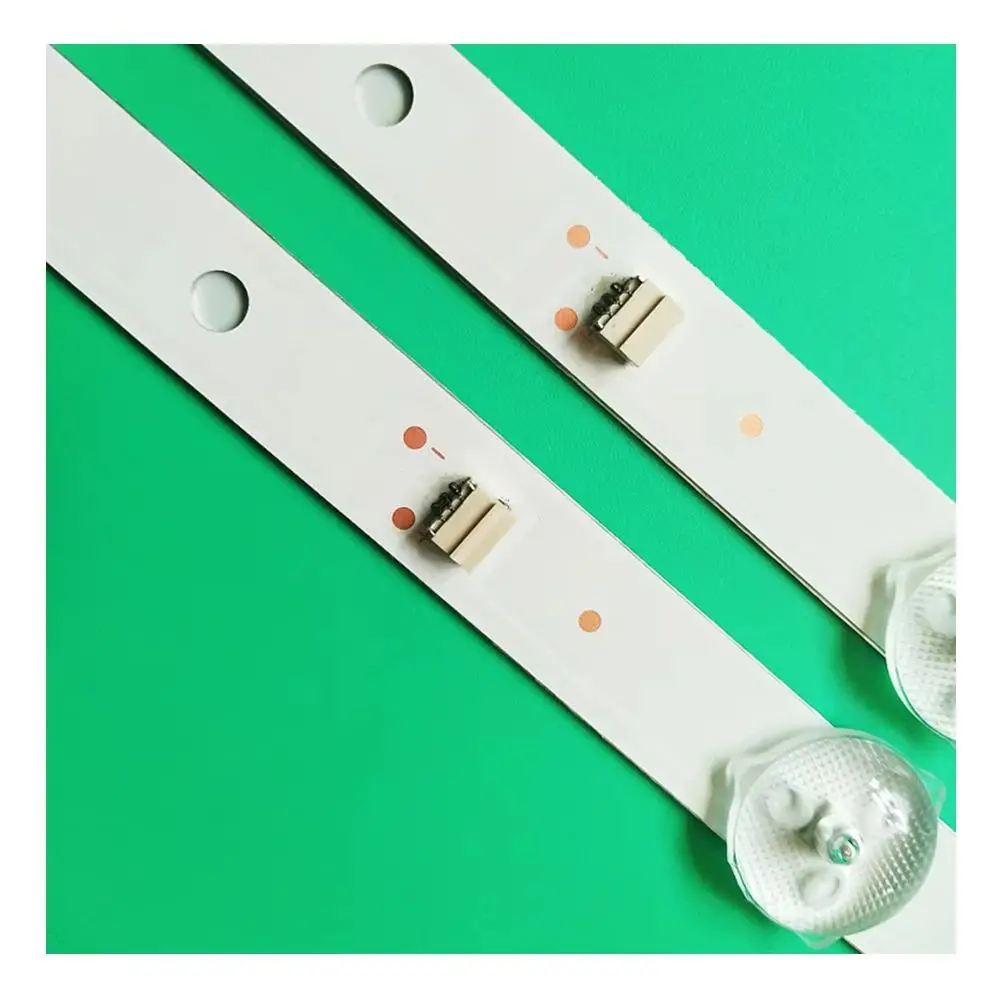 2pcs/lot LED Backlight Strips For DEXP H32D8000Q H32D7000Q LED Bars Bands CC02320D570V02 Rulers CC02320D570V12 CV315PW07S 570mm