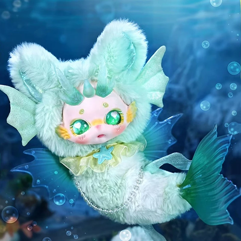 Mayteree Dumia Deep Sea Star Series Movable Adhesive Mermaid Blind Box Guess Bag Toys Doll Cute Anime Figure Desktop Ornaments