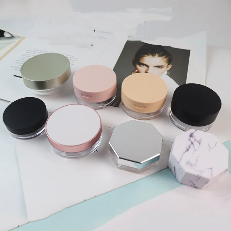 Empty Air Cushion Puff Box 1Pc Makeup Case Container with Powder Sponge Mirror for BB Cream Foundation DIY Box Portable Cosmetic