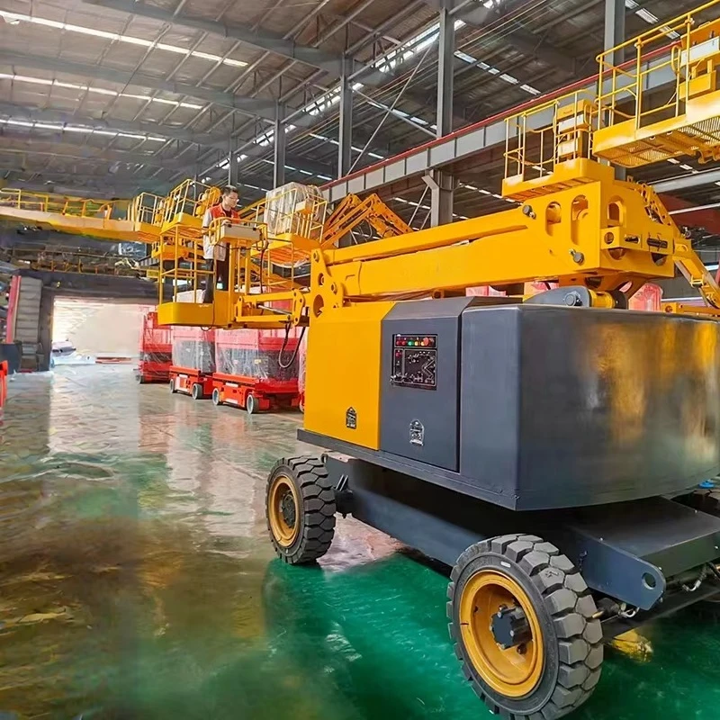 Efficient YG14 Industrial Work Platform – Flexible Boom, Construction Sites, Maintenance, Operator-Safe