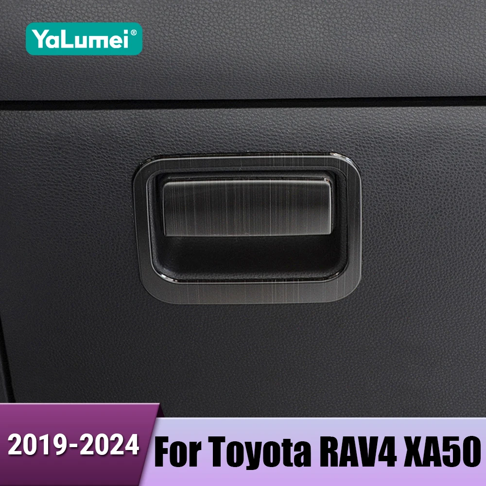 Für Toyota RAV4 XA50 2019 2020 2021 2022 2023 2024 Hybrid Auto Copilot Lagerung Box Griff Trim Abdeckung Dekor Aufkleber zubehör