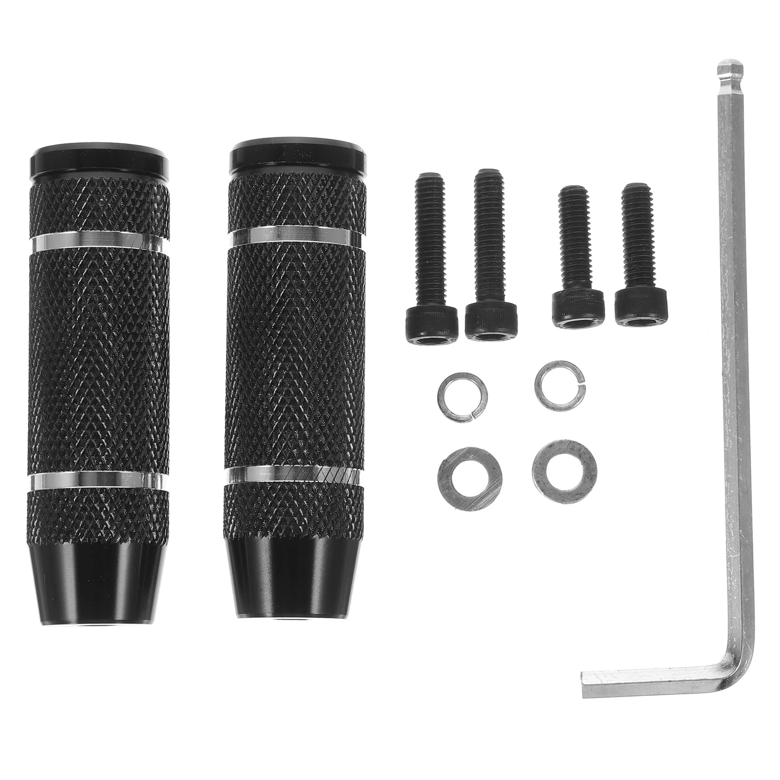 

2Pcs Bike Pedal Stunt Peg Stainless Steel Durable Quick Release Bicycle Footrest Mountain Road Long Length Accessories