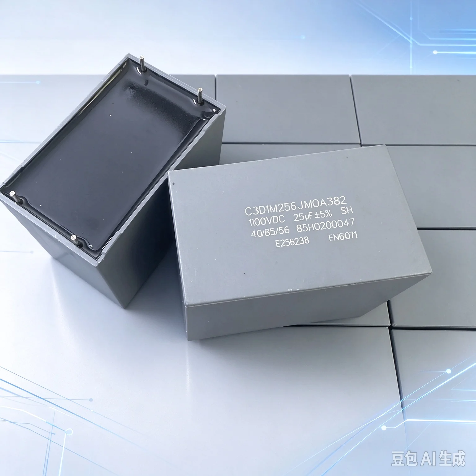 Original for GD C3D 25UF 1100V High Frequency Non-Polar Film Capacitor for Welding Machine  10pcs