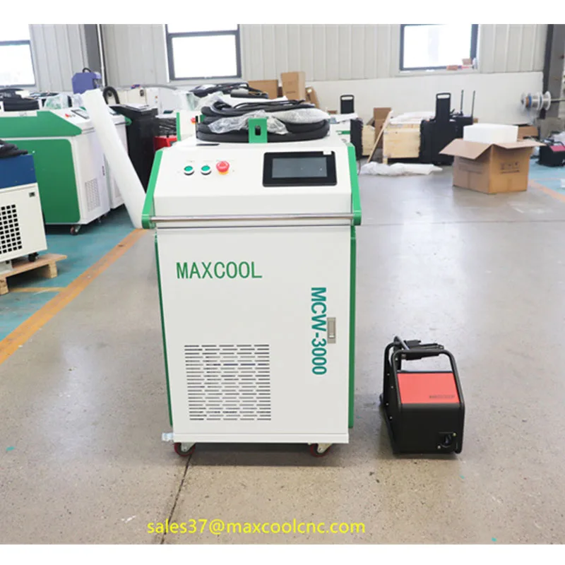 Three in One Laser Metal Surface Cleaning Machine 3000W Fiber Laser Cutting Machine Handheld Laser Welder Price.