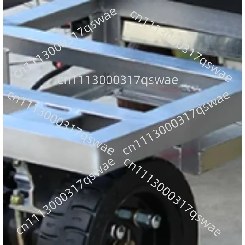 Special electric trolley for pulling sand cement, truck pulling goods, climbing trolley folding