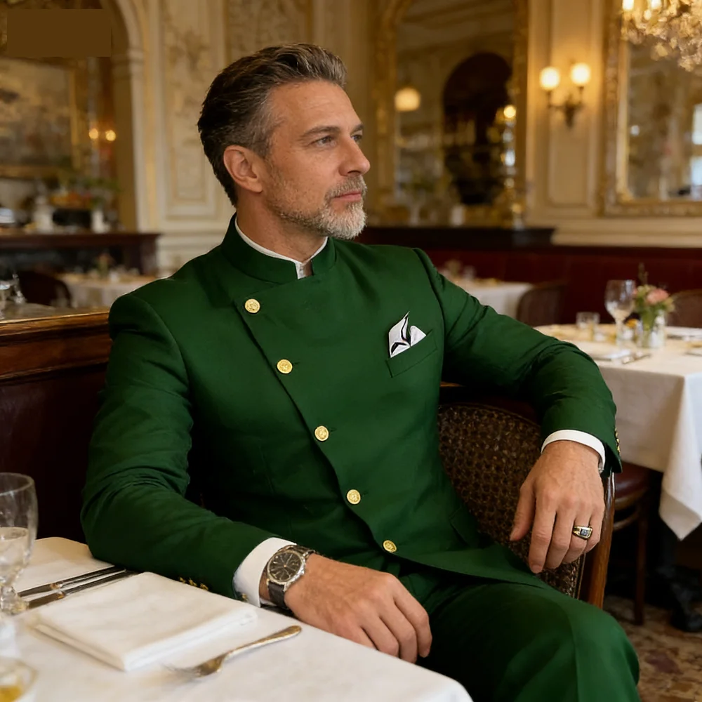 

Ternos masculinos de peito único, 2 peças, gola slim fit, jaqueta, calças, conjunto formal, casamento, smoking, noivo, ternos ma