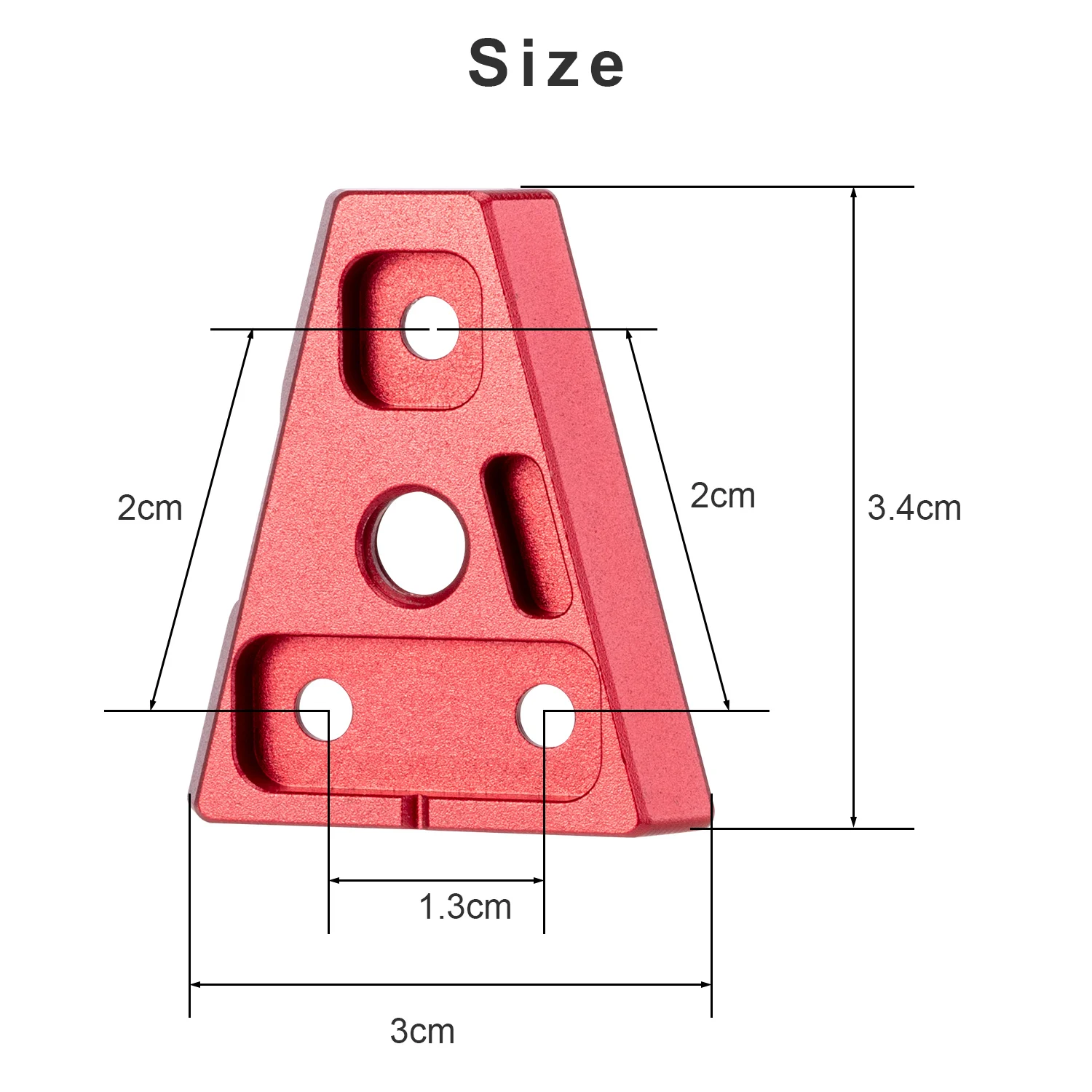 FOMITO V Mount Battery Plate Mixed color 3pcs , V-Lock Mount Battery Plate with M3 1/4 Screw