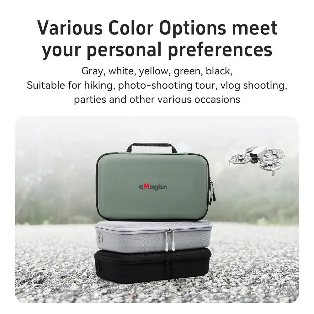 Carrying Case for DJI Flip Shoulder Bag Carrying Bag Portable Travel Storage Bag for DJI Flip Drone Accessories RC 2 Contro G1Y5