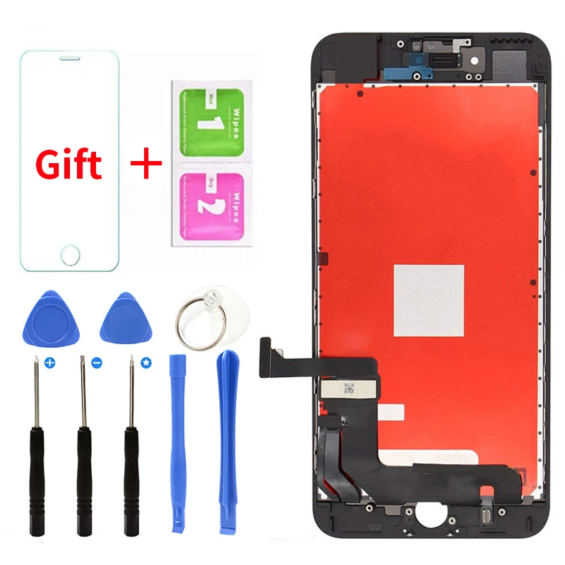 Ensemble écran tactile LCD de remplacement, AAA +++, pour iPhone 5 6 6S