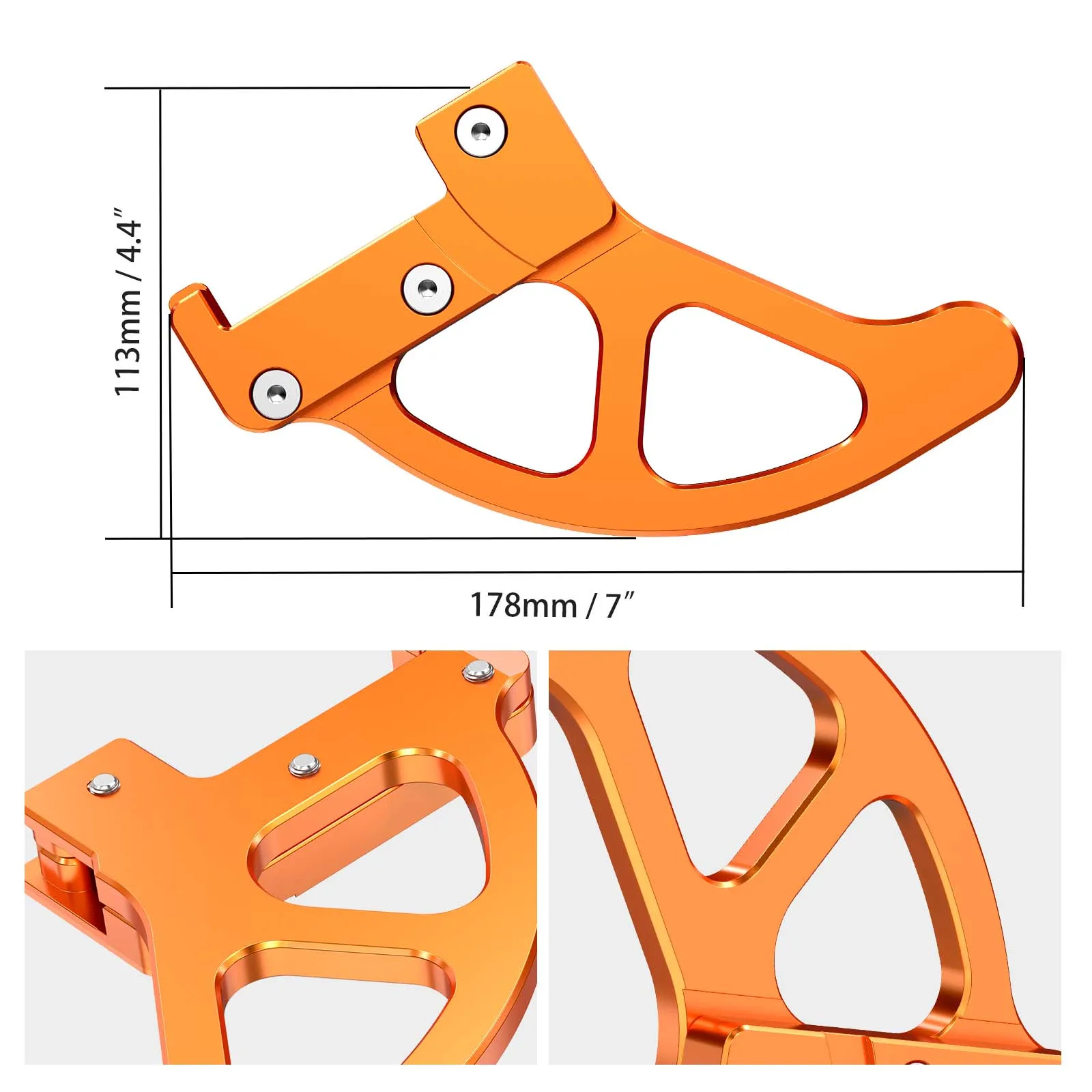 NICECNC Rear Brake Disc Guard For KTM EXC 300 EXC XCW XCFW EXCF SX SXF XC XCF 125 250 350 450 530 2004-2022 For Husqvarna TE300