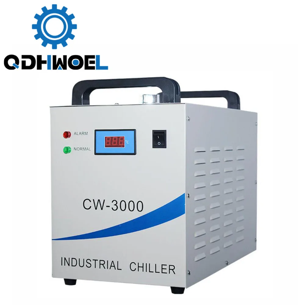 QDHWOEL CW-3000AK Raffreddatore d'acqua industriale con quattro mandrini CNC da 1,5 kW e apparecchiature di saldatura