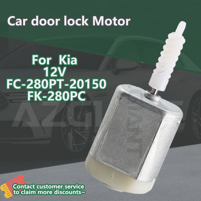 

AZGIANT FC-280PT-20150/FK-280PC Car Side Door Lock Actuator Motor For Kia Carnival 3 III VQ Hatchback 2005-2010 Provide power