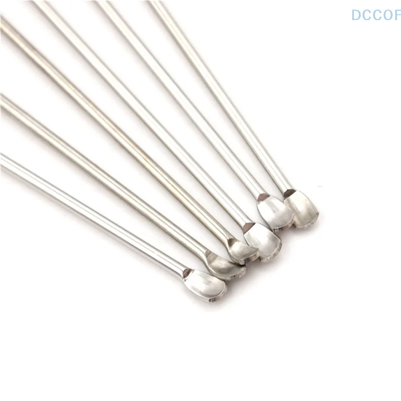 1pc Stainless Steel Lab Micro Spatula Medicine Spoon Scoop Shovel Pharmacy