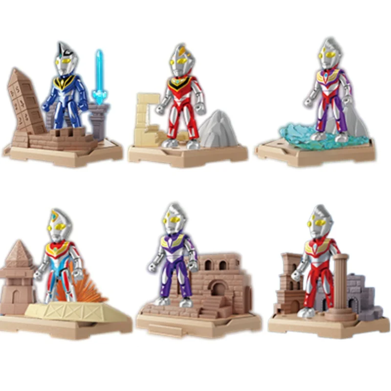 

Конструктор Keeppley Ultraman Tiga Pocket Block Super Armor: Сборная модель, игрушка для детей, подарок на день рождения