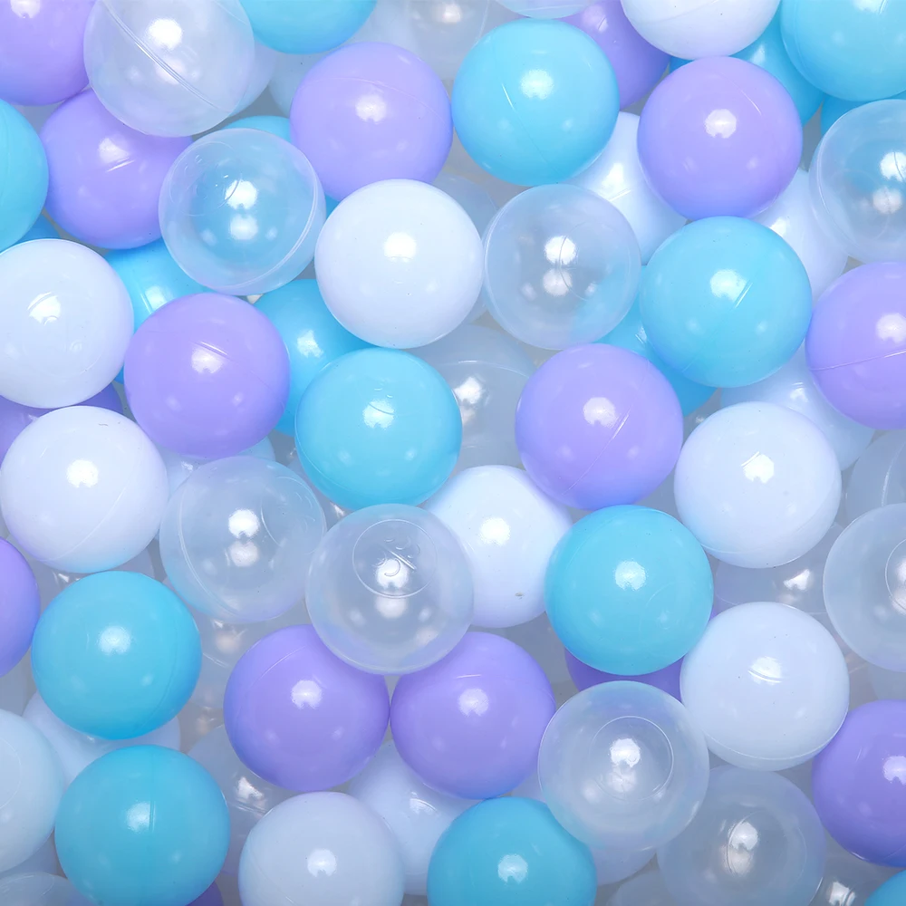 

Набор из 100 разноцветных пластиковых шариков для бассейна (2,16 дюйма) с сумкой – идеальный подарок для детских игр