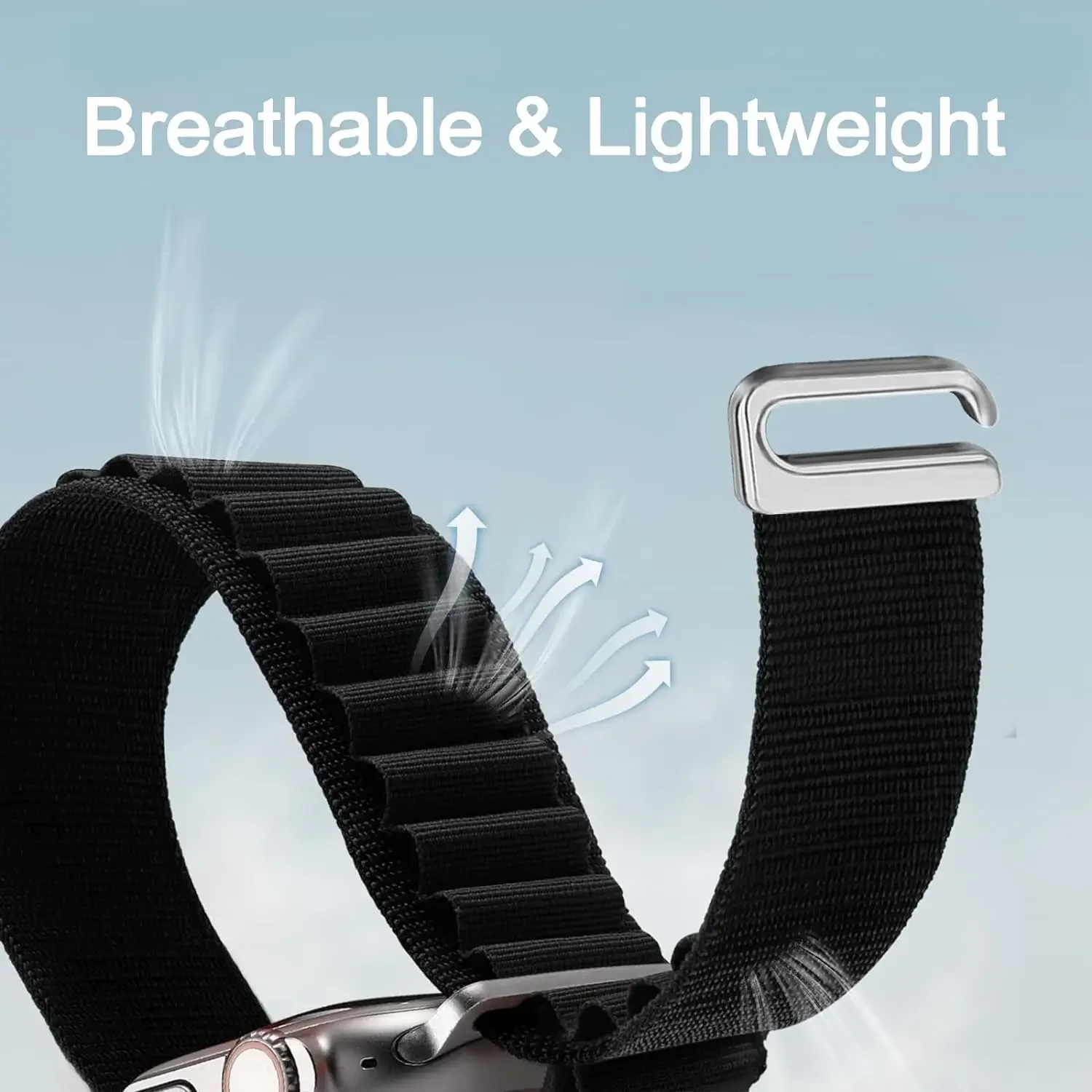 Нейлоновый ремешок Alpine Loop для Apple Watch 11 10 42/46 мм 9 8 7 45 мм 41 мм Ultra3 49 мм Браслет Ремешок для часов iWatch 6 5 SE3