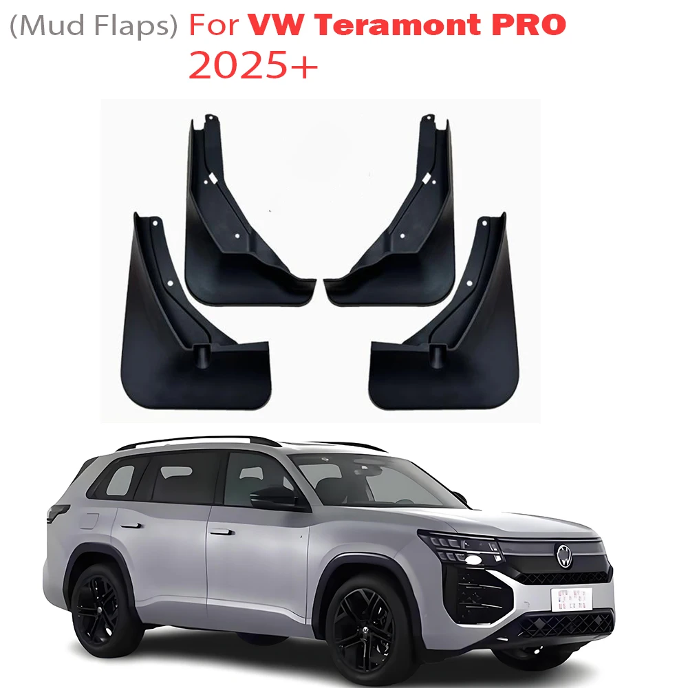 

2025 FOR Volkswagen VW Teramont PRO Mudguard Fender Mud Flap Guards Splash Mudflaps Car Accessories Mudguards Front Rear 4pcs
