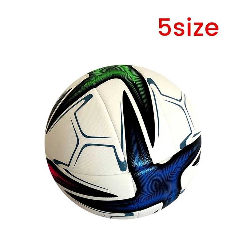 Soccer Ball Size 5 Seamless Anti-Wear Non-Slip Soccer For Youth Indoor Outdoor Team Training 1 Piece