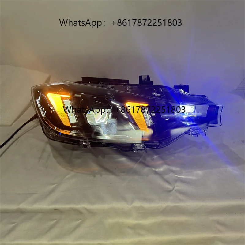 

Car Headlight for 3 Series F30 13-19 Car Headlight Assembly Modified LED Lens Day Running Lights Car Accessories
