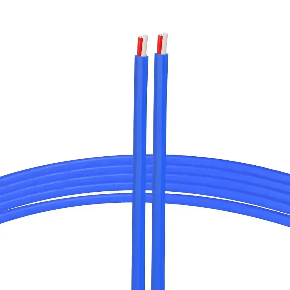 

1/5/10/20/50M KType Thermocouple Wire 2 cores Blue PTFE Extension Wire High Precision, High Temperature Measuring Compensation