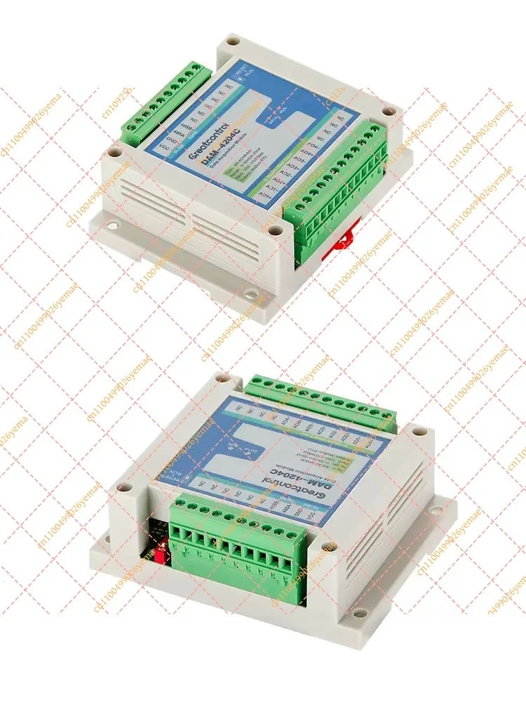 RS485 to 4-Channel 4-20mA Current Output Module - Modbus RTU to Analog Converter for Industrial Automation (AO Hub)