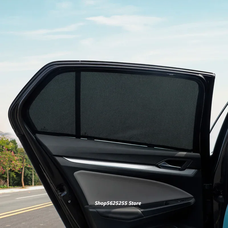 Car Sunshade for Hyundai Kona 2020 2021 2022 Accessories 2017 2018 2019 Window Sun Visor Sunscreen Net Insulation Anti Mosquito