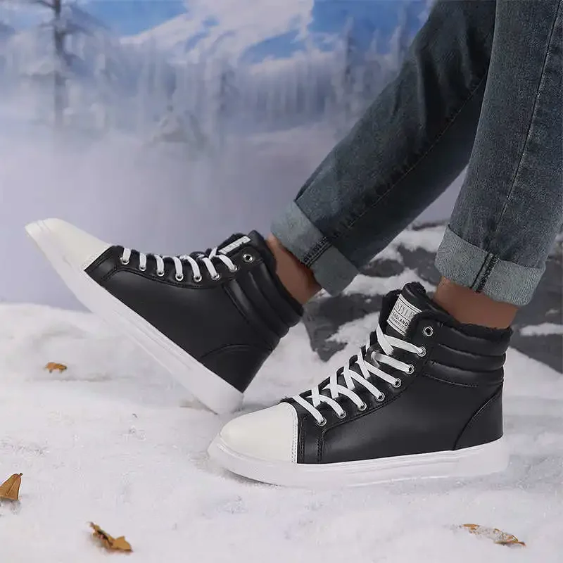 

Warming High-top Tennis Brand Casual Men Fashion Sneakers Men's Shoes Size 38 Sports Sneakersy Latest Luxary Styling Teniis