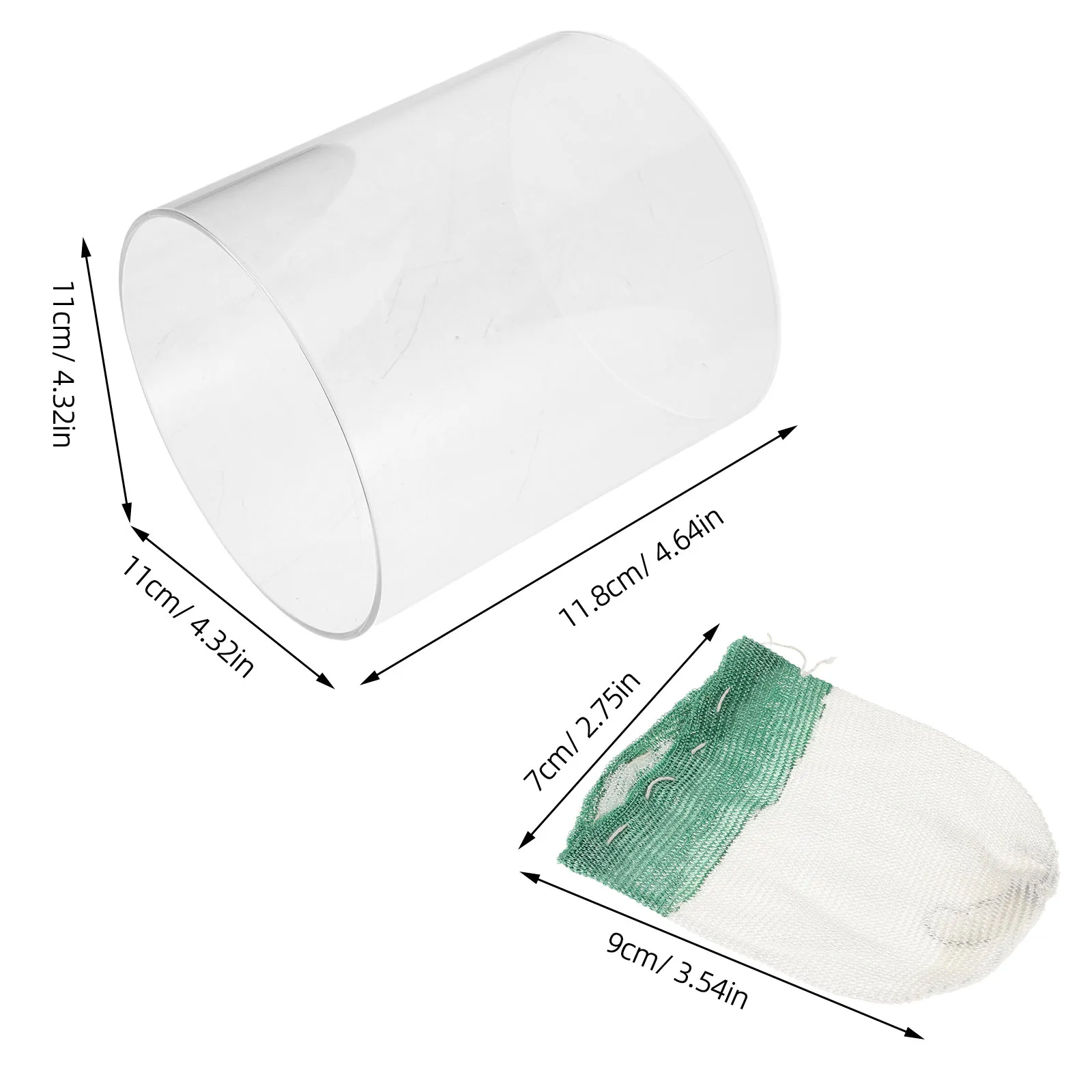 1Set Outdoor Gas Lamp Mantles High-Transmittance Lampshade Replacement Camping Lantern Accessories for Hiking Camping Picnics