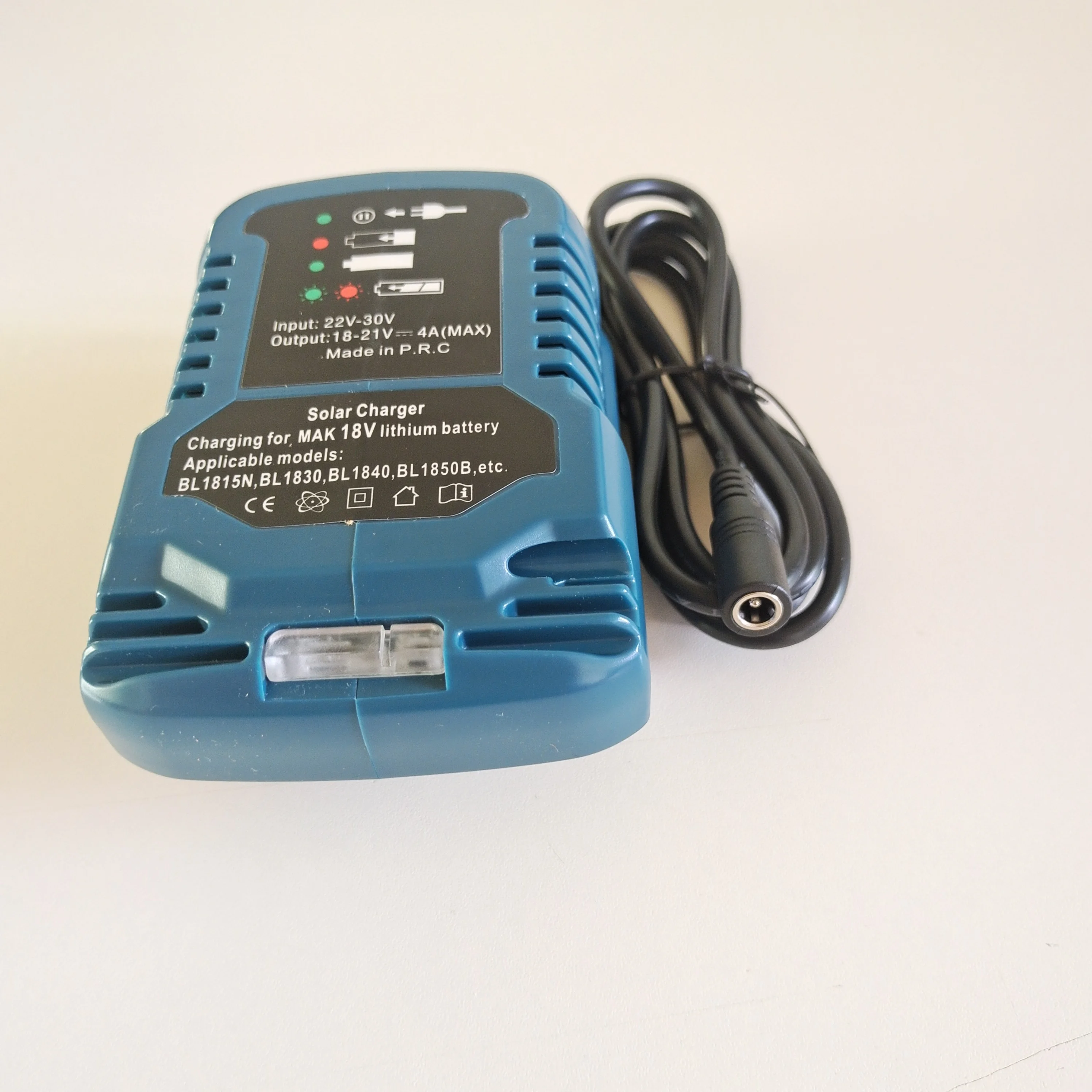 

Solar charger Convert Adapter for Makita 18V BL1815 BL1830 BL1840 BL1845 BL1850 BL1860 Li-ion battery solar panels to for Makita