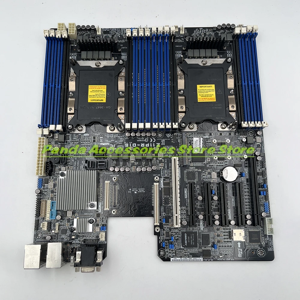 Z11PR-D16 For ASUS Server Motherboard C621 PCH IPMI 16DIMM 3647 Dual M.2 SSD Maximum Up To 512GB RDIMM SSI EEB, 12” X 13”