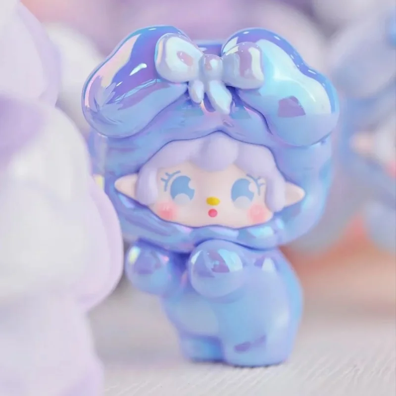 

Oxygen sugar coated shell cute granule blind box desktop car decoration doll Step on the last five digits of the electric 2025