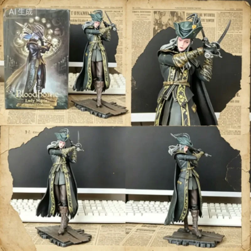 

Special Offer New 29cm Bloodborne Lady Maria of the Astral Clocktower Action Figure Anime Collectible Statue Mol Toys