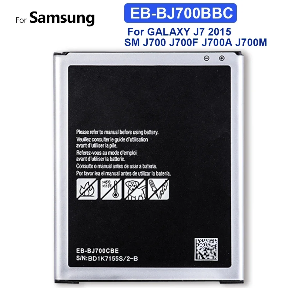 EB-BJ700BBC EB-BJ700CBE EB-BJ700CBC 3000mAh Battery For Samsung GALAXY J7 J7008 J4 J700F J7009 J7000 J701F Batterij