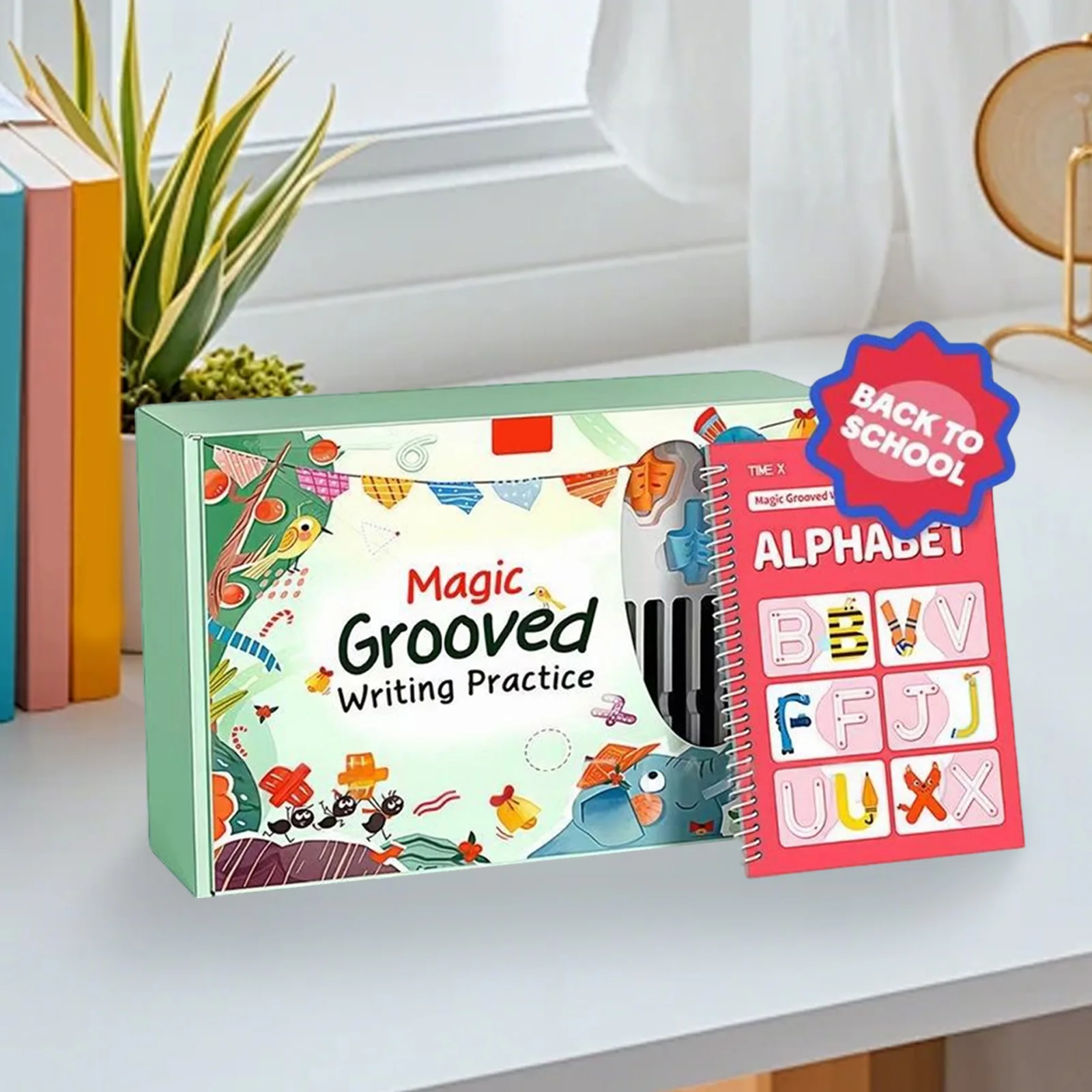 Handwriting Workbooks Reusable Handwriting Practice Books Letter Tracing Books for Kids Ages 3-5 Preschool Learning Activities