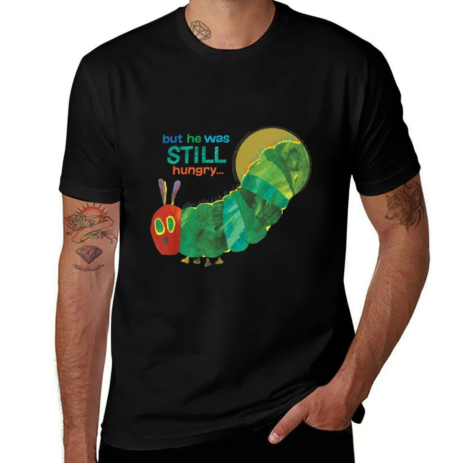 

Eric Carle Still Hungry T-Shirt man t shirt graphic men t shirt cotton 100% t shirts for man cotton soft T-Shirt