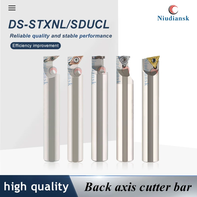

Heart Machine Back Axis Cutter Bar DS-SDUCL16K11 DS-SVUBR22K11 A-DS-SDUCR22X11 Spring steel Outer Circle CNC Turning Cutter Bar