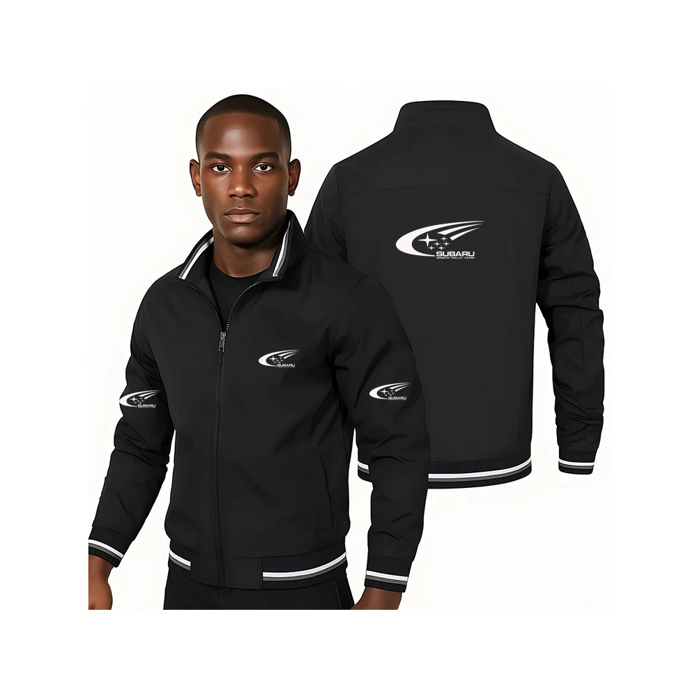 

SUBARU sports car modification car culture long sleeved men's and women's new casual loose jacket jacket trendy top
