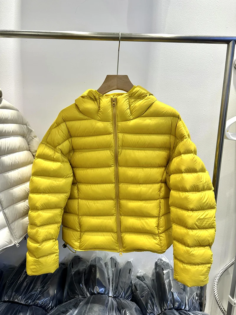 

Новая зимняя женская утепленная куртка с капюшоном из 90% пуха в корейском стиле, теплая верхняя одежда