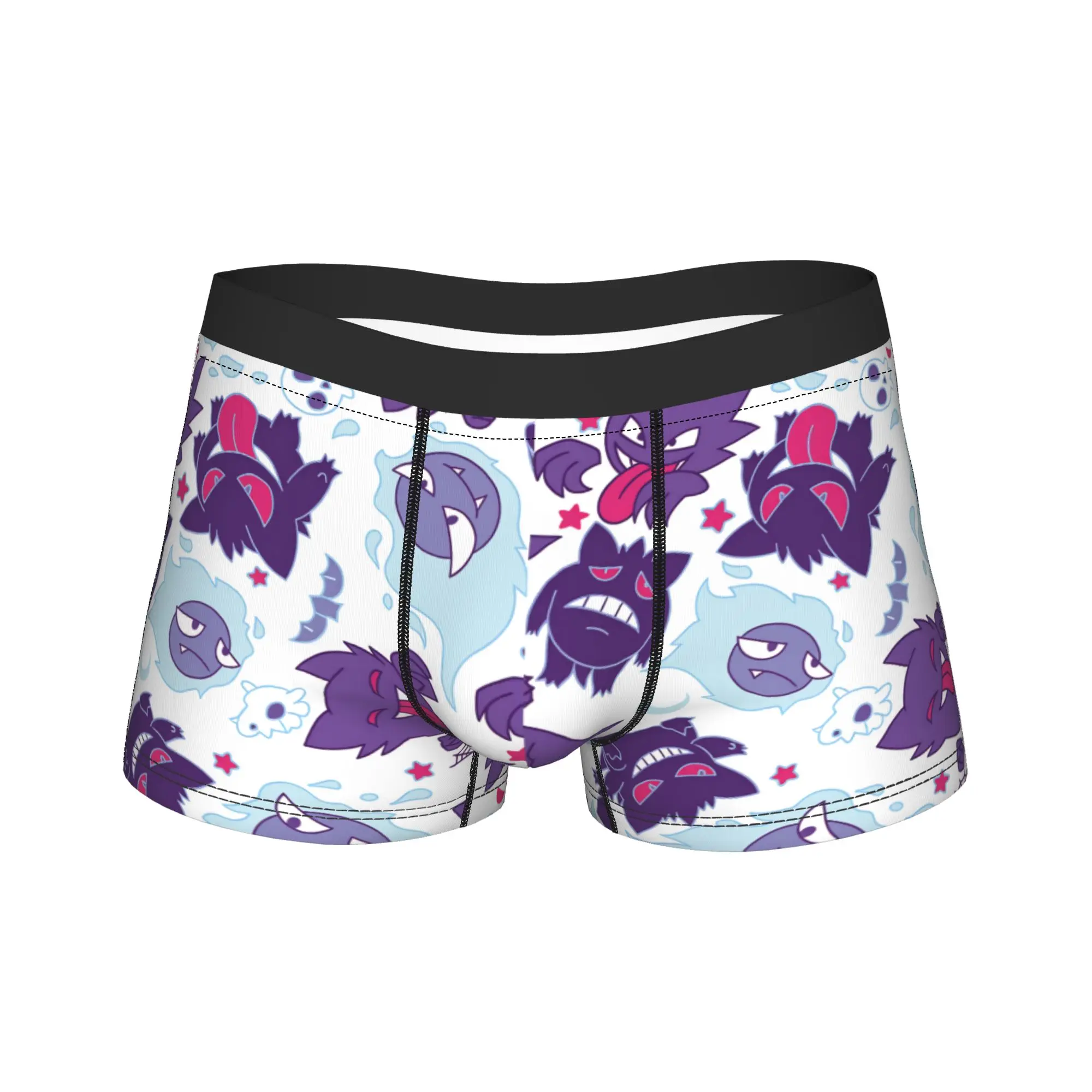 

Gengar Underwear Men Shorts Briefs Elastic Boxer Shorts Hot Sale Custom Plus Size Panties