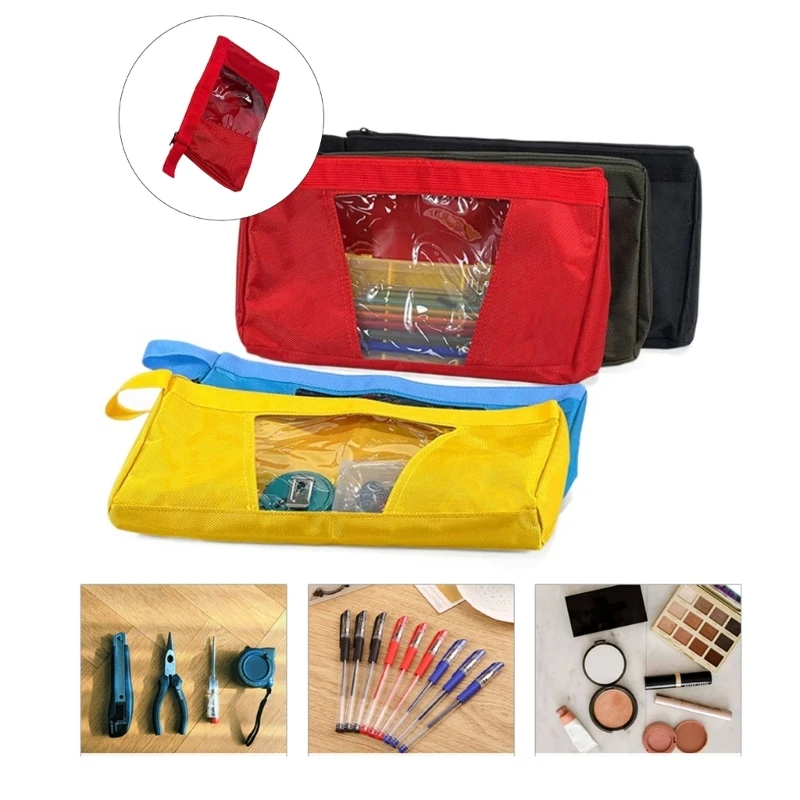 Estuche transporte con PVC amigable y múltiples compartimentos para acceso rápido 37JD