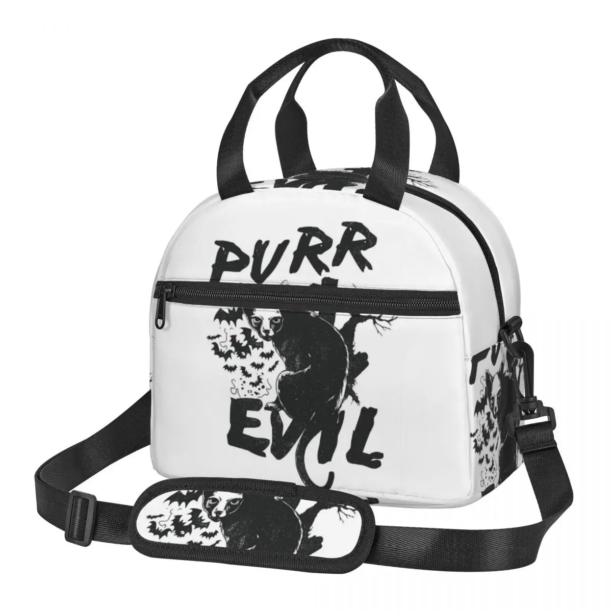 

Термосумка для обедов Purr Evil для женщин и детей, герметичная, для еды, термосумка-тоут