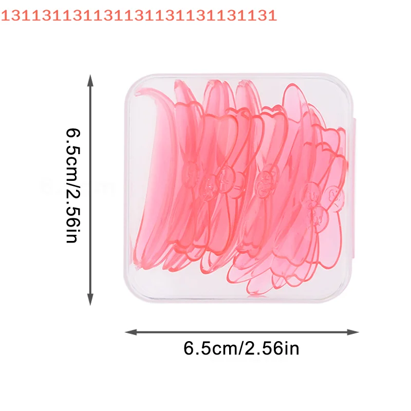 5 paia di colla libera a forma di arco in silicone ciglia perm asta sollevamento ciglia laminazione pad ciglia 3D estensione bigodino accessori strumenti