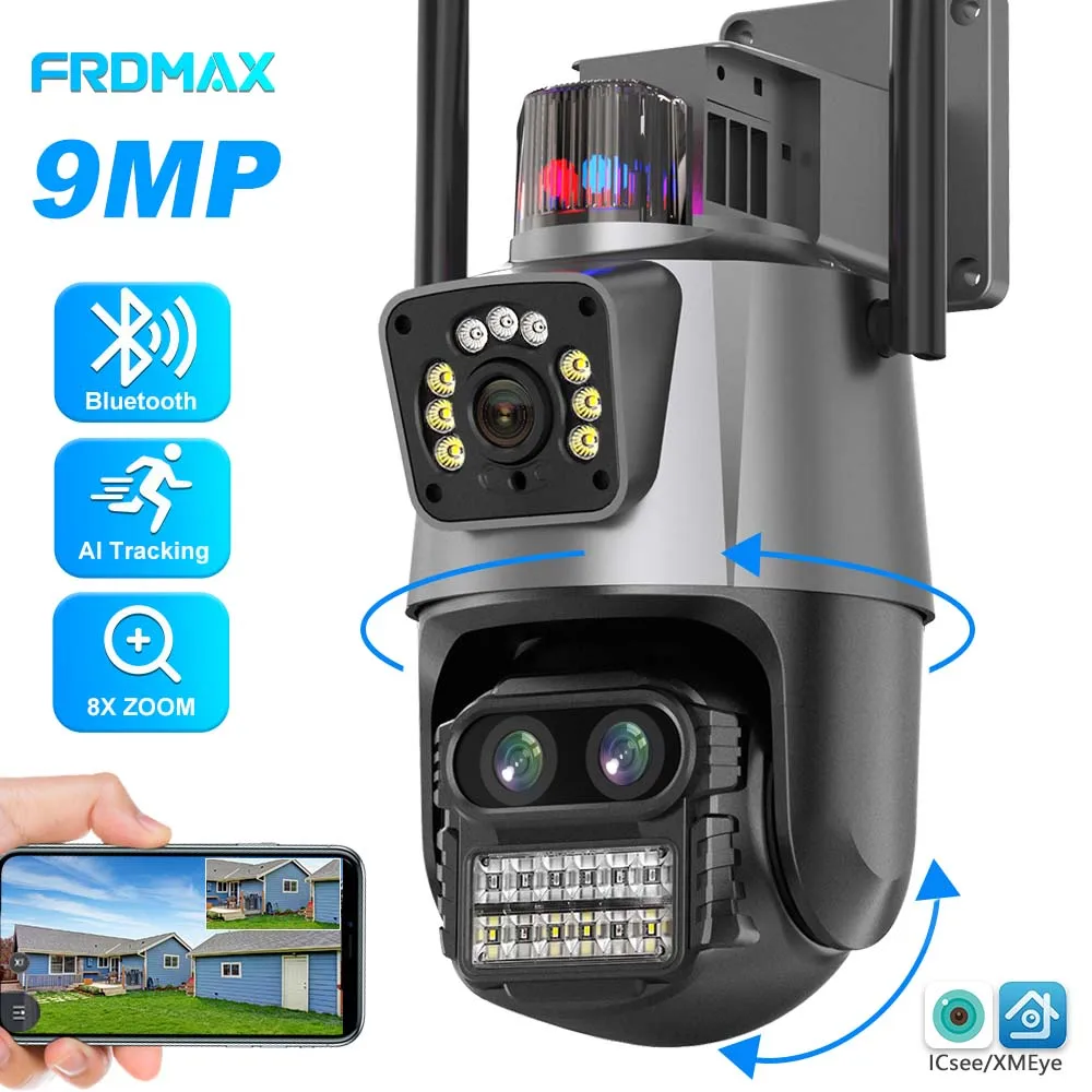 9 MP Camera: A Análise Completa de uma Câmera de Segurança IP com Zoom e Rastreamento Automático para Uso Externo