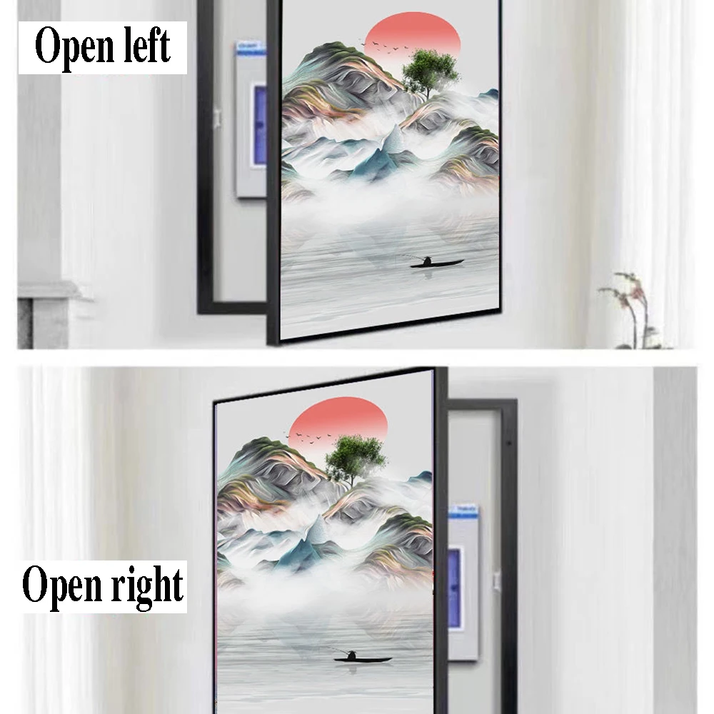 Nordic Home Decorative Paintings Picture Posters of Electric Box Covers Creative Anime Wall Art Decor For Live Room Frame Custom